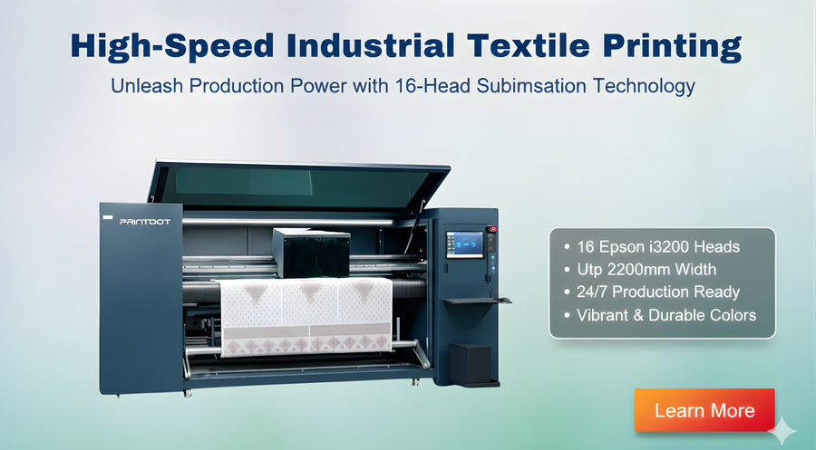 High-Speed Industrial Textile Printing Solution gallery image